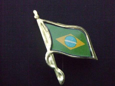 Brazilië land in Zuid-Amerika nationale vlag